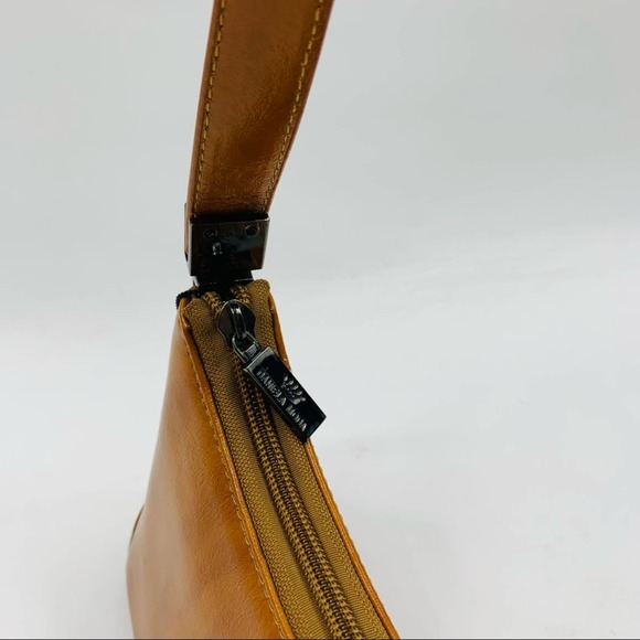 Daniela Moda Tan Leather Mini Bag - Picture 8 of 10